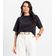 Blusa Feminina em Twill Cey Rovitex Preto M / Preto