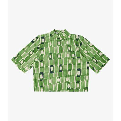 Blusa Feminina Estampada Gola Alta Endless Verde G / Verde