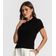 Blusa Feminina Em Ribana Endless Preto GG / Preto
