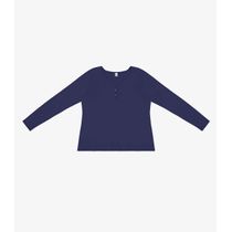 Blusa Feminina Com Botões Manga Longa Rovitex Azul