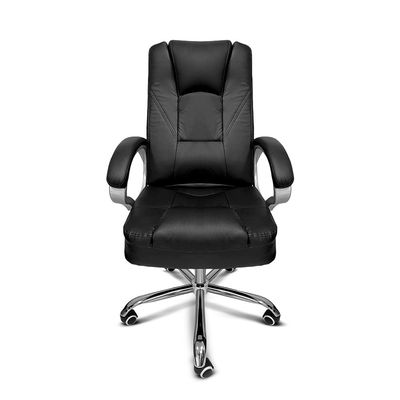 Cadeira de Escritório Executiva com Rodinhas HY-589 com Elevador á Gás GL Preto