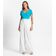 Blusa De Viscotorcion Decote Feminino Endless Azul GG / Azul