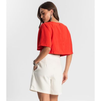 Blusa Feminina  Alfaiataria Endless Laranja P / Laranja