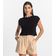 Blusa Básica Feminina Viscotorcion Rovitex Preto P / Preto