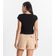 Blusa Básica Feminina Viscotorcion Rovitex Preto P / Preto