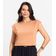 Blusa Básica Feminina Viscotorcion Rovitex Marrom M / Marrom