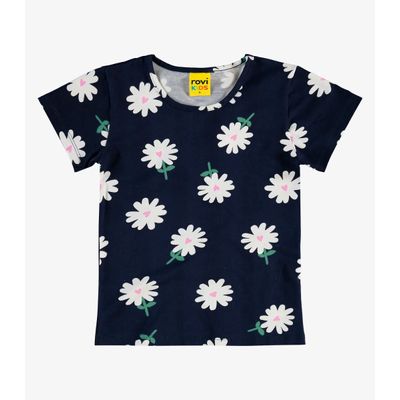 Blusa em Cotton Rovi Kids Azul 10 / Azul