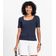Blusa em Ribana Canelada Rovitex Azul P / Azul