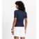 Blusa em Ribana Canelada Rovitex Azul M / Azul