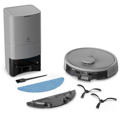 Aspirador Robô Experience ERB80 Wi-Fi 150W Electrolux Cinza / 220V