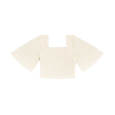 Blusa Cropped Endless Bege M / Bege
