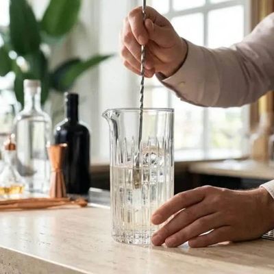 Copo Mixing Glass 720ml Vidro para Drinks Mixologia Profissional L Hermitage