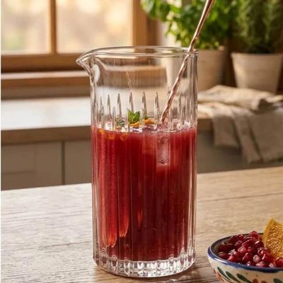 Copo Mixing Glass 720ml Vidro para Drinks Mixologia Profissional L Hermitage