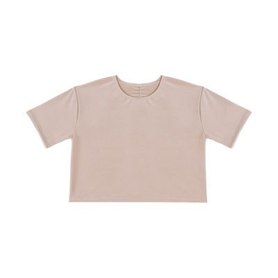 Blusa Feminina Básica Malha Suplex Infinita Cor Marrom GG / Marrom