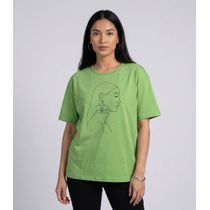 Blusa Feminina Com Estampa Localizada Infinita Cor Verde