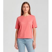 Blusa Feminina 100% Poliéster Básica Infinita Cor Rosa