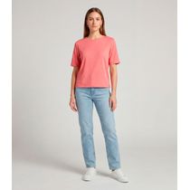 Blusa Feminina 100% Poliéster Básica Infinita Cor Rosa