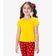 Blusa Básica Infantil Cotton Leve Rovi Kids Amarelo 16 / Amarelo
