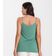 Blusa de Alça em Visco Tricot Infinita Cor Verde G / Verde