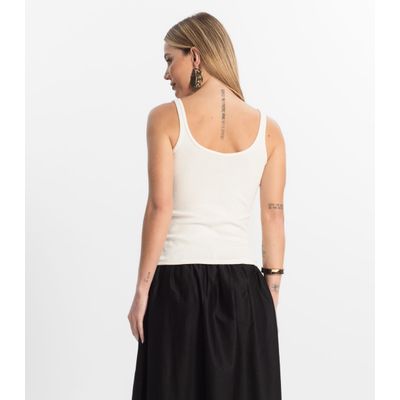Blusa De Alca Básica Feminina Rovitex Bege G / Bege