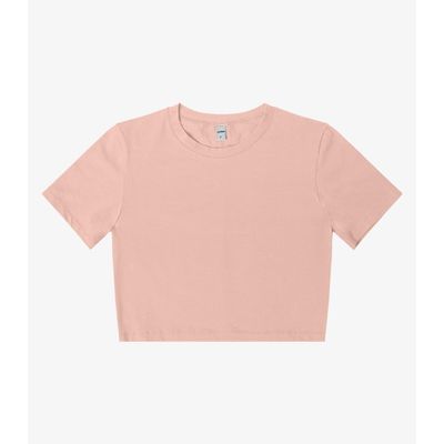 Blusa Básica Feminina Cotton Leve Rovitex Rosa P / Rosa