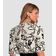 Blusa Feminina em Tecido Estampado Dianna Bege GG / Bege
