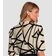 Blusa Feminina em Tecido Estampado Dianna Bege P / Bege