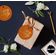Etiquetas de Papel para Lembrancinhas 'Boas Festas' Pendentes em Metalizado para Artesanato - Inkdotpot 100 Etiquetas Metalizadas / Laranja - Dourado