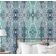 Papel de Parede Adesivo Boho Geométrico Diamante, Vinil Impermeável, Verde, Removível para Quarto e Sala - S4Sassy 63,5 cm (L) × 609,6 cm (C) / Verde - Vinil Liso