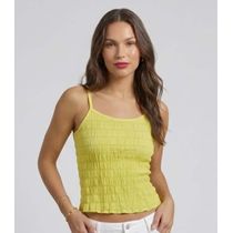 Blusa Feminina De Alça Básica Infinita Cor Verde