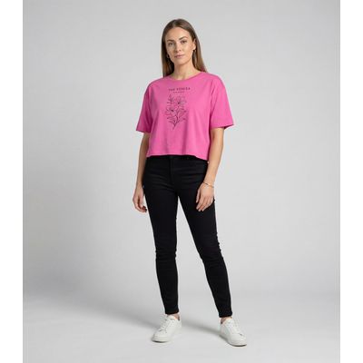 Blusa Feminina Com Estampa Localizada Infinita Cor Rosa M / Rosa