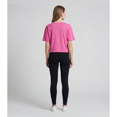 Blusa Feminina Com Estampa Localizada Infinita Cor Rosa M / Rosa