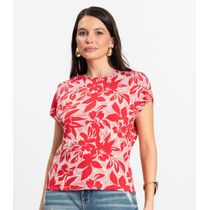 Blusa Feminina em Viscotorcion Rovitex Vermelho