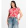 Blusa Feminina em Viscotorcion Rovitex Vermelho G / Vermelho
