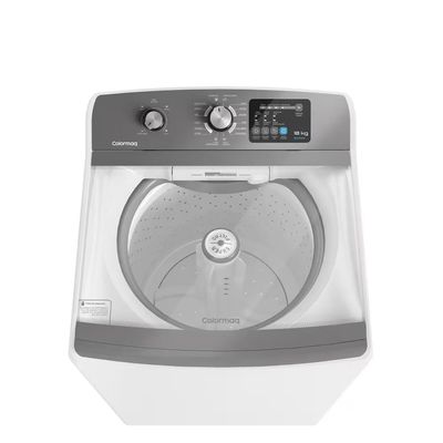 Lavadora de Roupas Colormaq LCA 18 18kg 16 Programas Turbo Lavagem Branca Branco / 110V