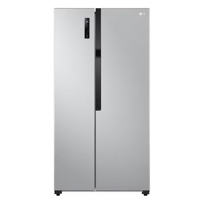 Geladeira GC-B187PQA Side by Side 519L Inox Look Frost Free Inverter LG Inox / 110V