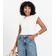 Blusa Básica Feminina Viscotorcion Rovitex Bege G / Bege