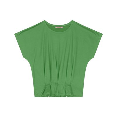 Blusa Feminina Com Pregas Endless Verde M / Verde