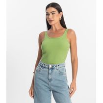 Blusa De Alca Básica Feminina Rovitex Verde