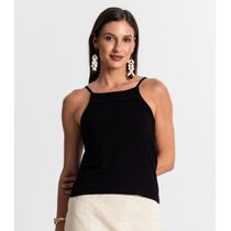 Blusa De Alça Feminina Rovitex Preto