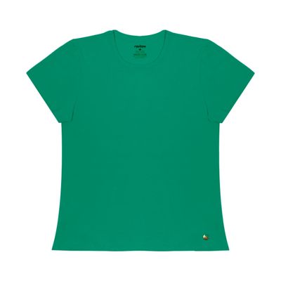Blusa Feminina Cotton Leve Básica Rovitex Verde GG / Verde