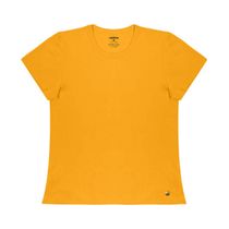 Blusa Feminina Cotton Leve Básica Rovitex Amarelo