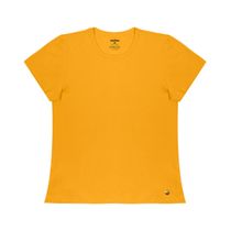Blusa Feminina Cotton Leve Básica Rovitex Amarelo