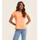 Blusa Feminina Cotton Leve Básica Rovitex Laranja GG / Laranja