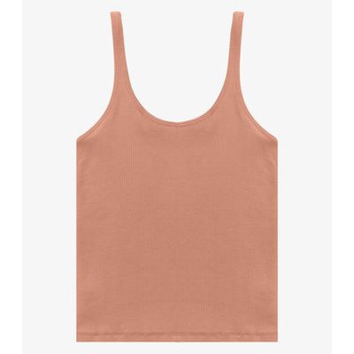 Blusa De Alca Básica Feminina Rovitex Marrom G / Marrom