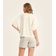 Blusa Feminina em Viscotorcion Rovitex Bege P / Bege