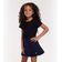 Blusa Cropped Infantil Ribana Canelada Trick Nick Preto 10 / Preto
