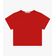 Blusa Cropped Infantil Ribana Canelada Trick Nick Vermelho 14 / Vermelho