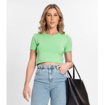 Blusa Feminina Em Cotton Leve Endless Verde