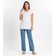 Blusa Básica Alongada Feminina Rovitex Branco GG / Branco